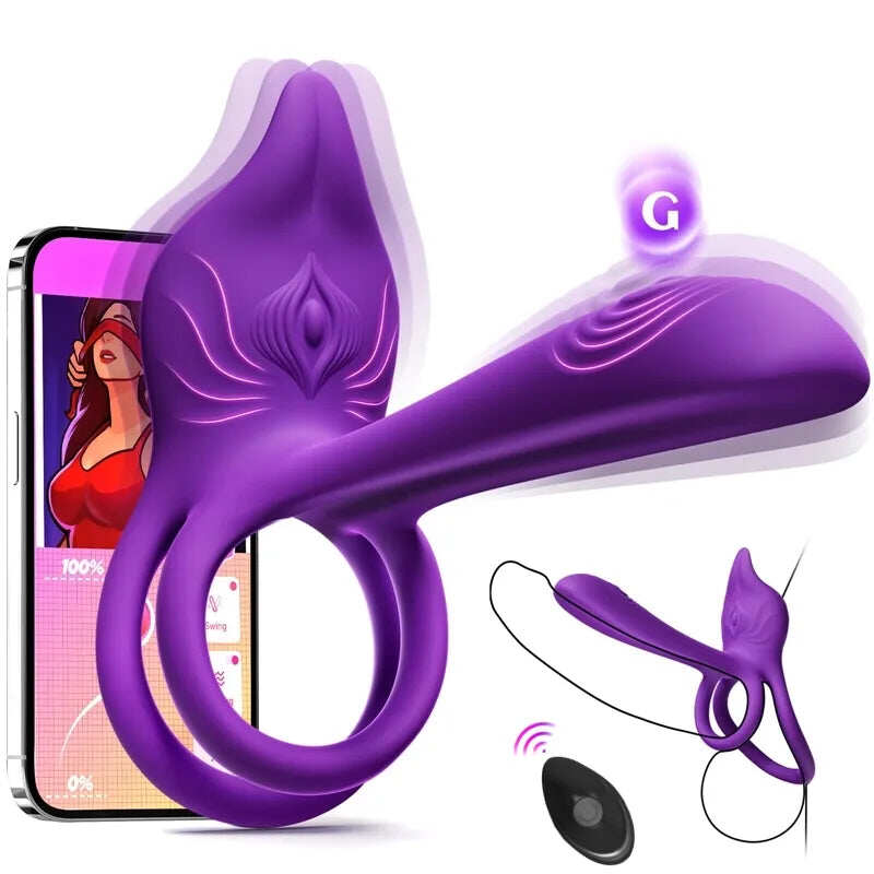 🎁Juxek™ Enchanted GirlLuxe Smart VibratingRing-App-ControlledPleasure for couples💫