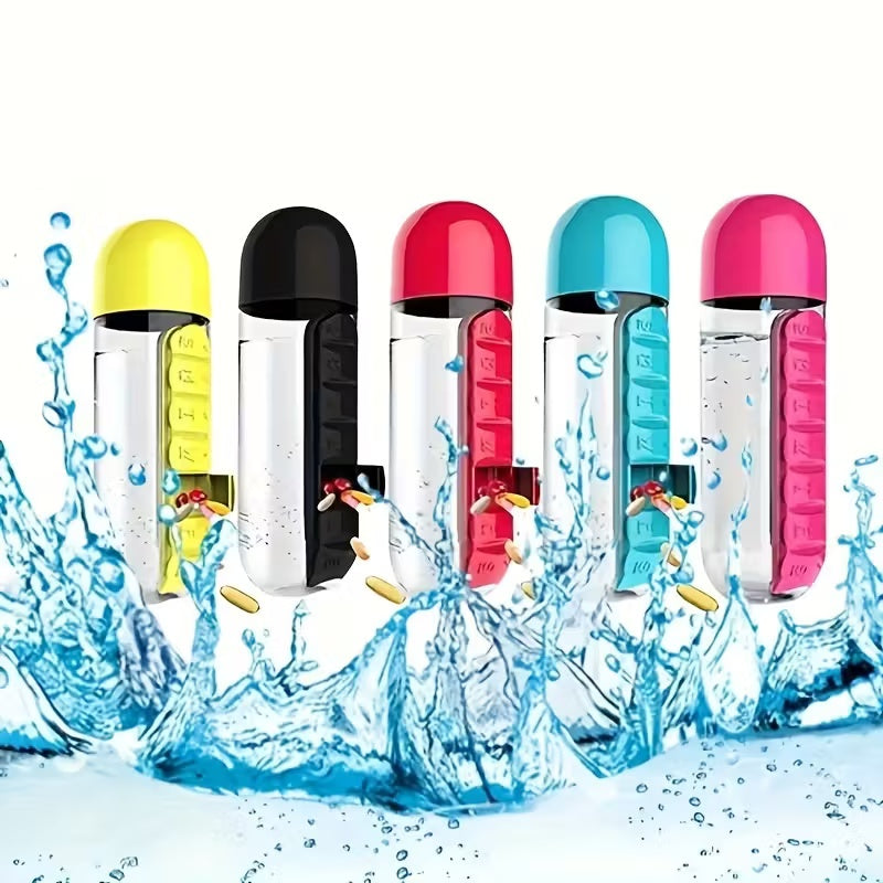 ⏳Limited-time offer!⏳medication box water bottle