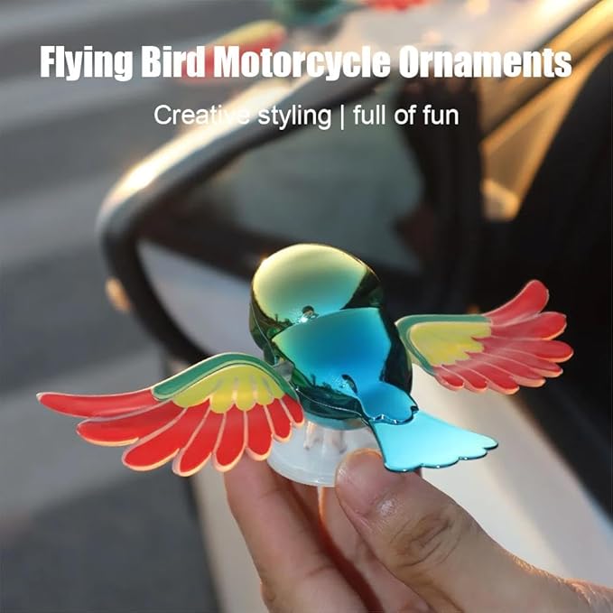 Creative Companion Flying Bird Car Motorcycle Ornament