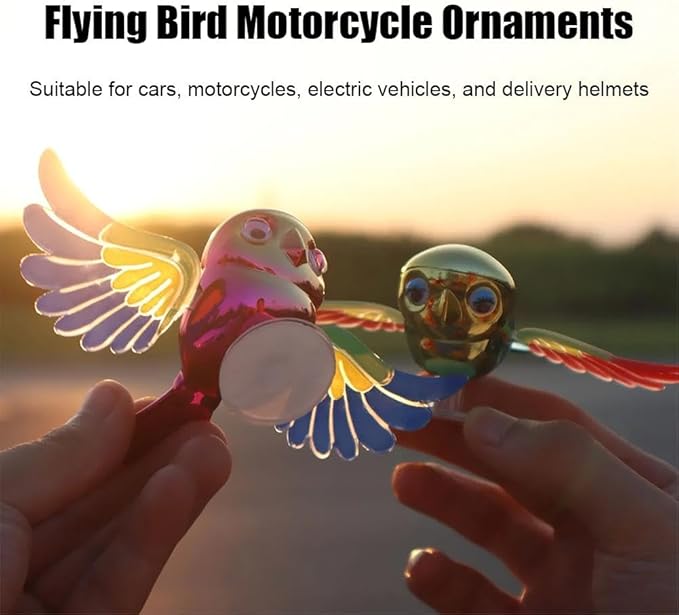 Creative Companion Flying Bird Car Motorcycle Ornament