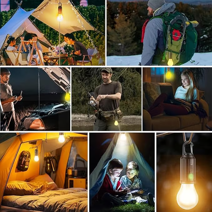 🔥Flash Sale 49% Off🔥💡Solar LED Camping Lantern with Hook