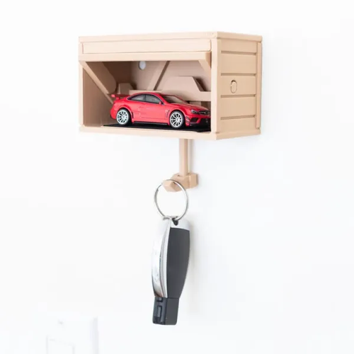 🔥Hot Sale 49% OFF🔥🚗🔑 Car Garage Key Holder with Opening Door