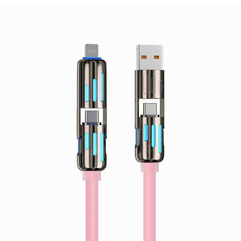 4-in-1 multi-function 240W fast charging cable