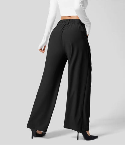 🎲Lucky discount! High-waisted wide-leg pants with a drape
