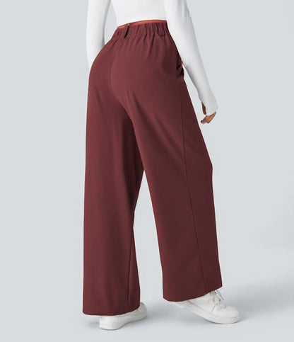 🎲Lucky discount! High-waisted wide-leg pants with a drape
