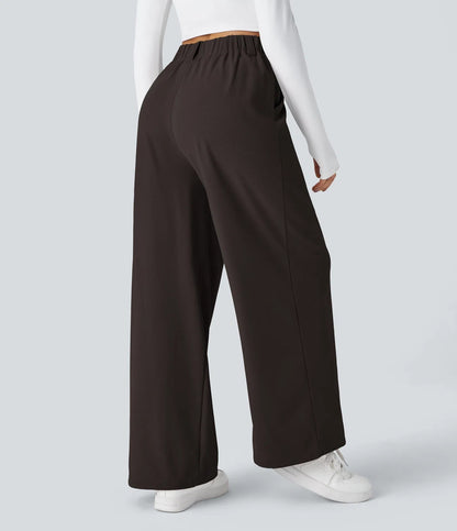 🎲Lucky discount! High-waisted wide-leg pants with a drape