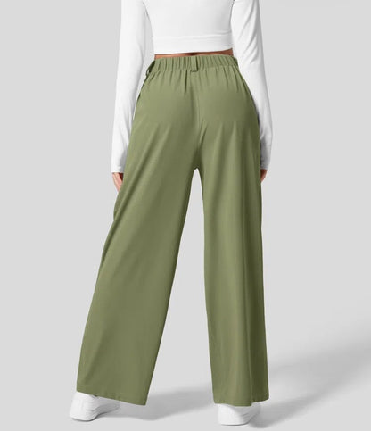 🎲Lucky discount! High-waisted wide-leg pants with a drape
