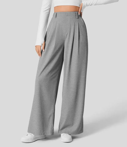🎲Lucky discount! High-waisted wide-leg pants with a drape