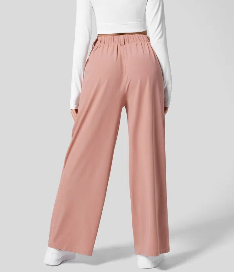 🎲Lucky discount! High-waisted wide-leg pants with a drape