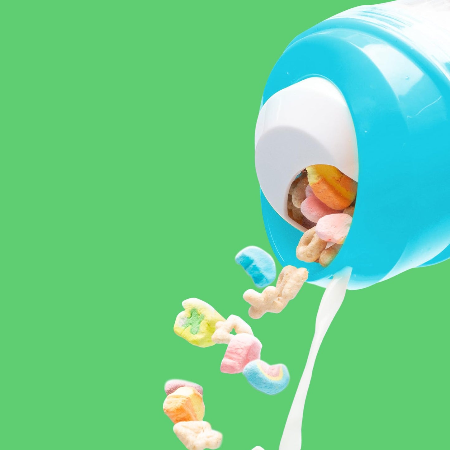 Dry and wet separation cereal cup