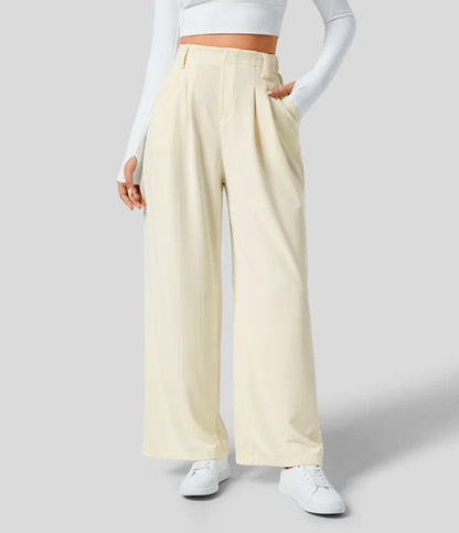 🎲Lucky discount! High-waisted wide-leg pants with a drape