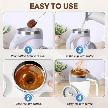 ⚡️ Lightning-speed kill! ⚡️Automatic coffee stirring cup