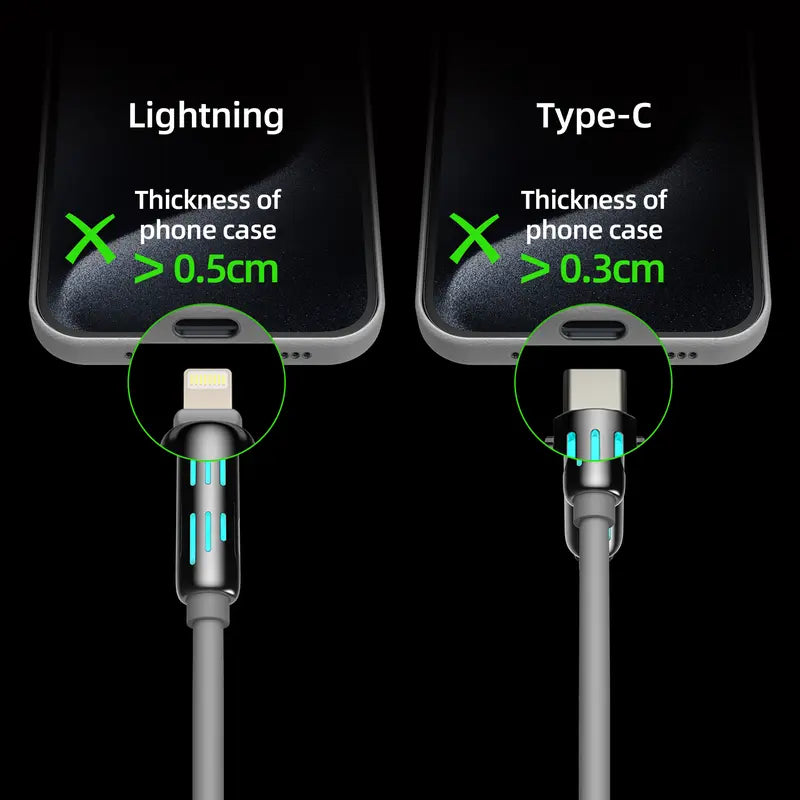 4-in-1 multi-function 240W fast charging cable