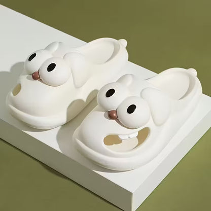 🥳Exclusive privileges!🥳 Large-eyed dog lady slippers